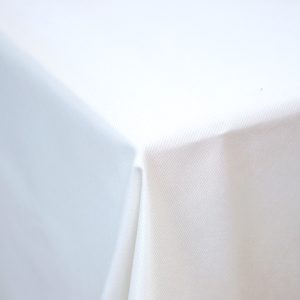 Valkea juhlaliina 3,00 x 1,35 m